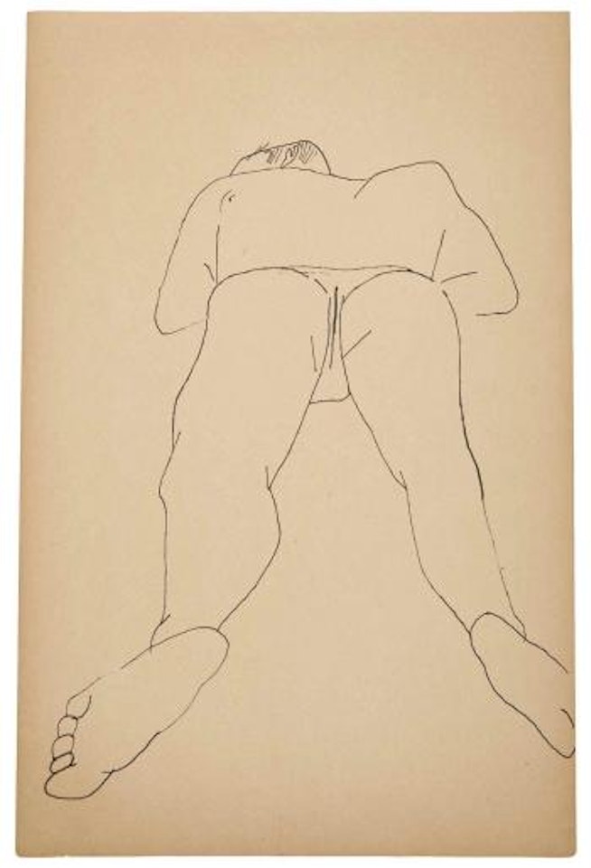 Male Figure by Andy Warhol