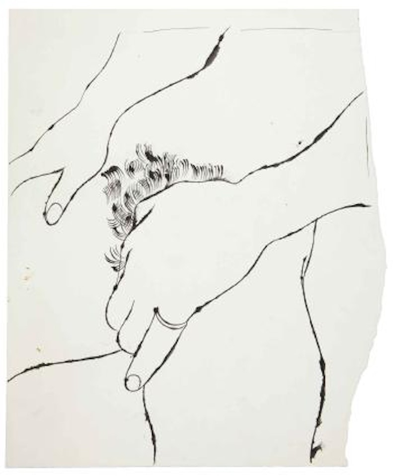 Male Nude by Andy Warhol