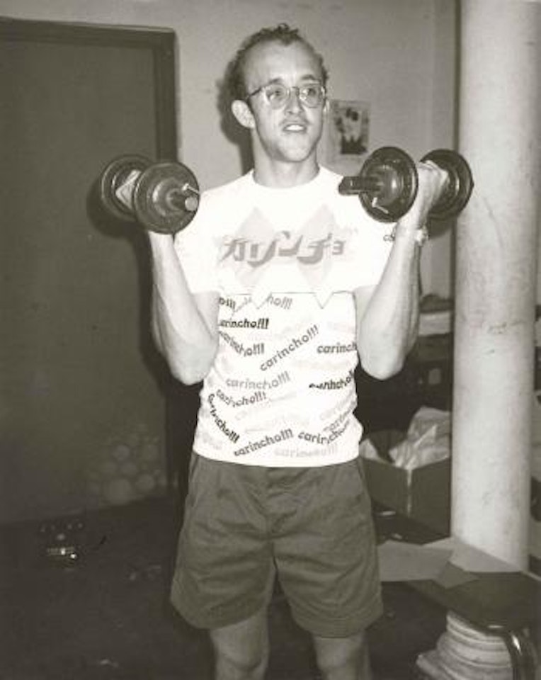Keith Haring by Andy Warhol