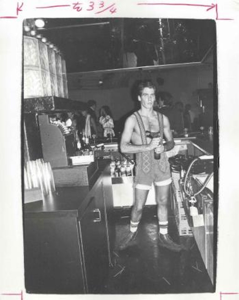 Unidentified Man by Andy Warhol