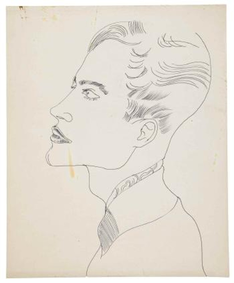 Young Man by Andy Warhol