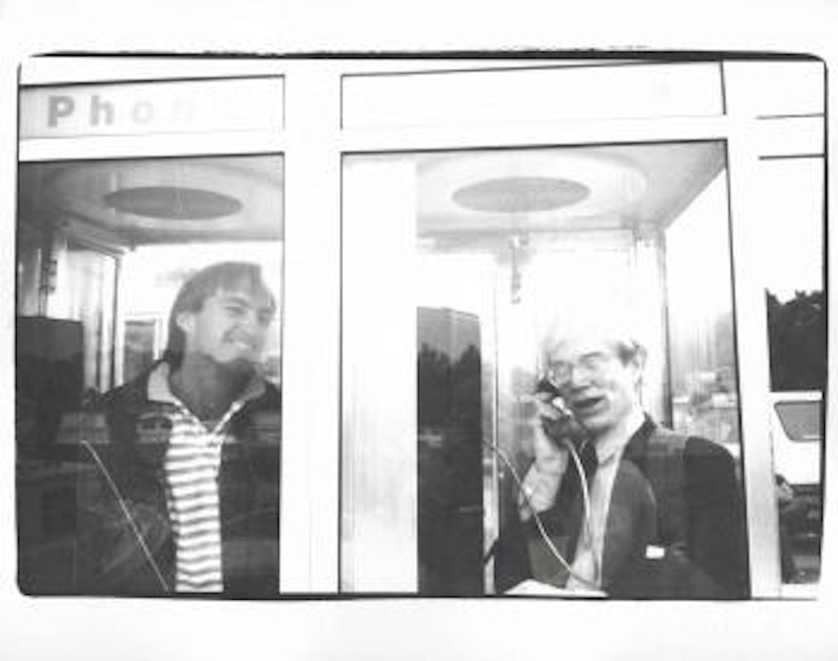 Jon Gould and Andy Warhol by Andy Warhol