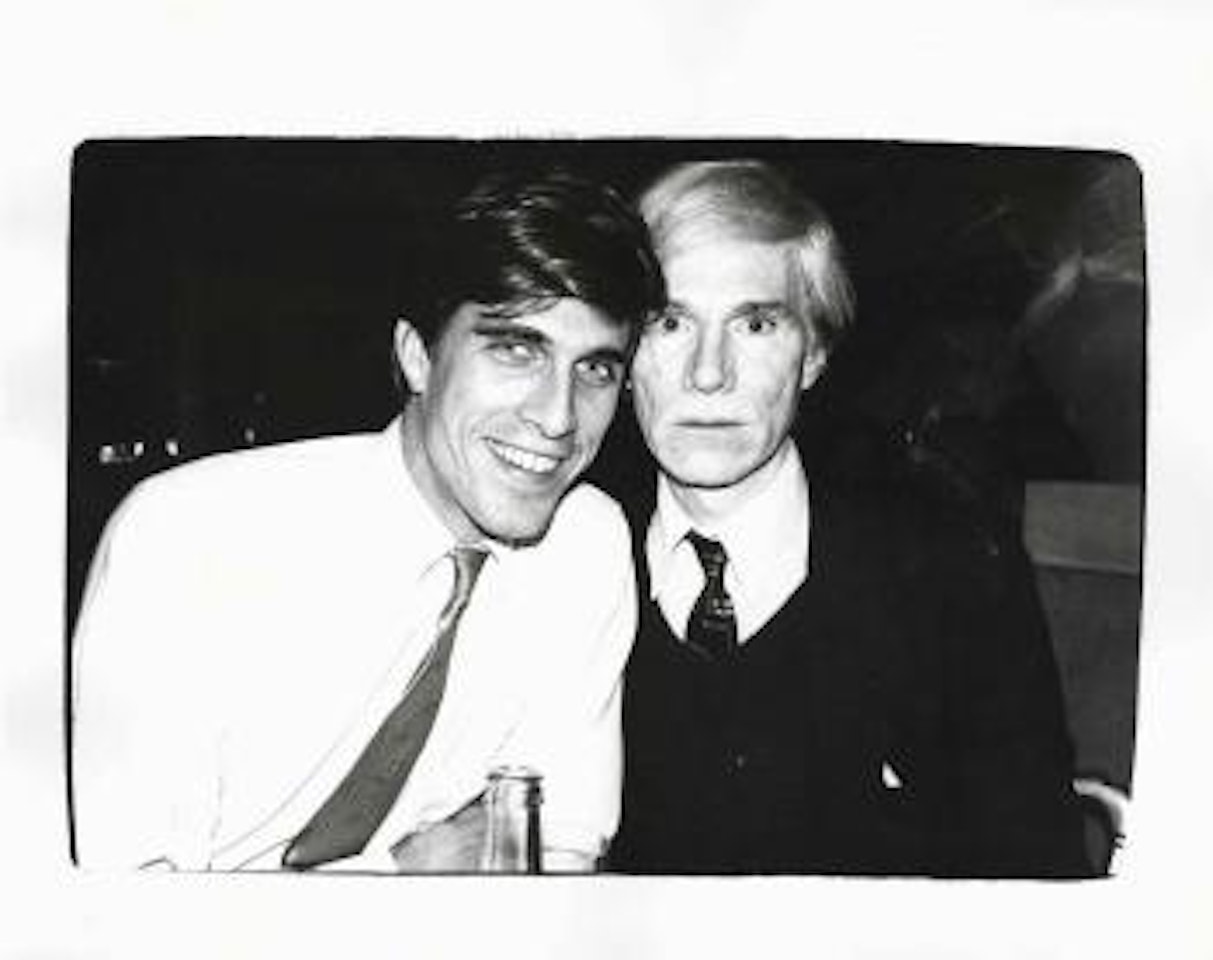 Andy Warhol and Tom Cashin by Andy Warhol