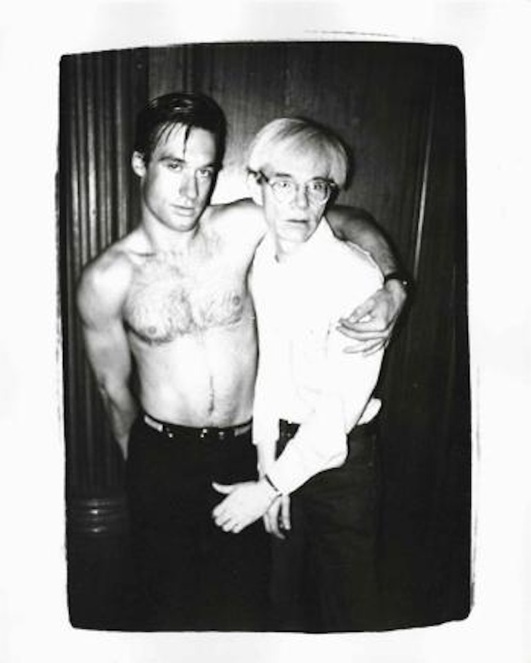 Warhol and Unidentified Man by Andy Warhol