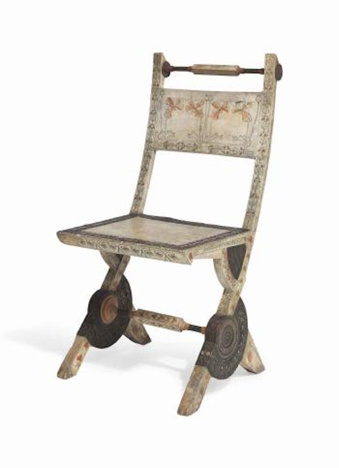 A Side Chair by Carlo Bugatti