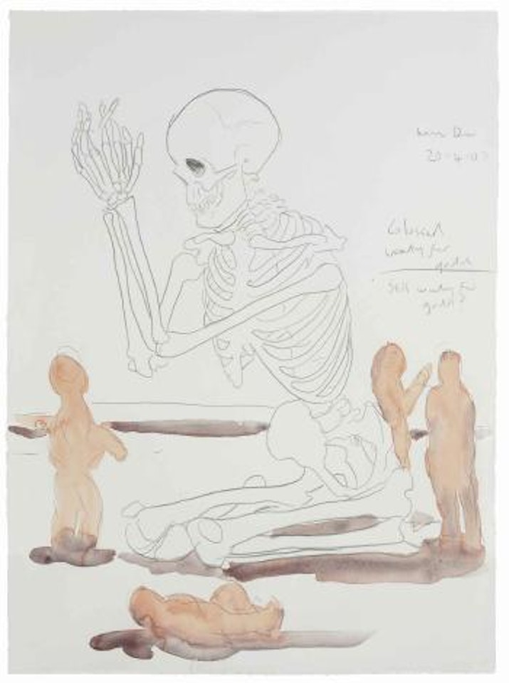 Large waiting for Godot (Study) by Marc Quinn