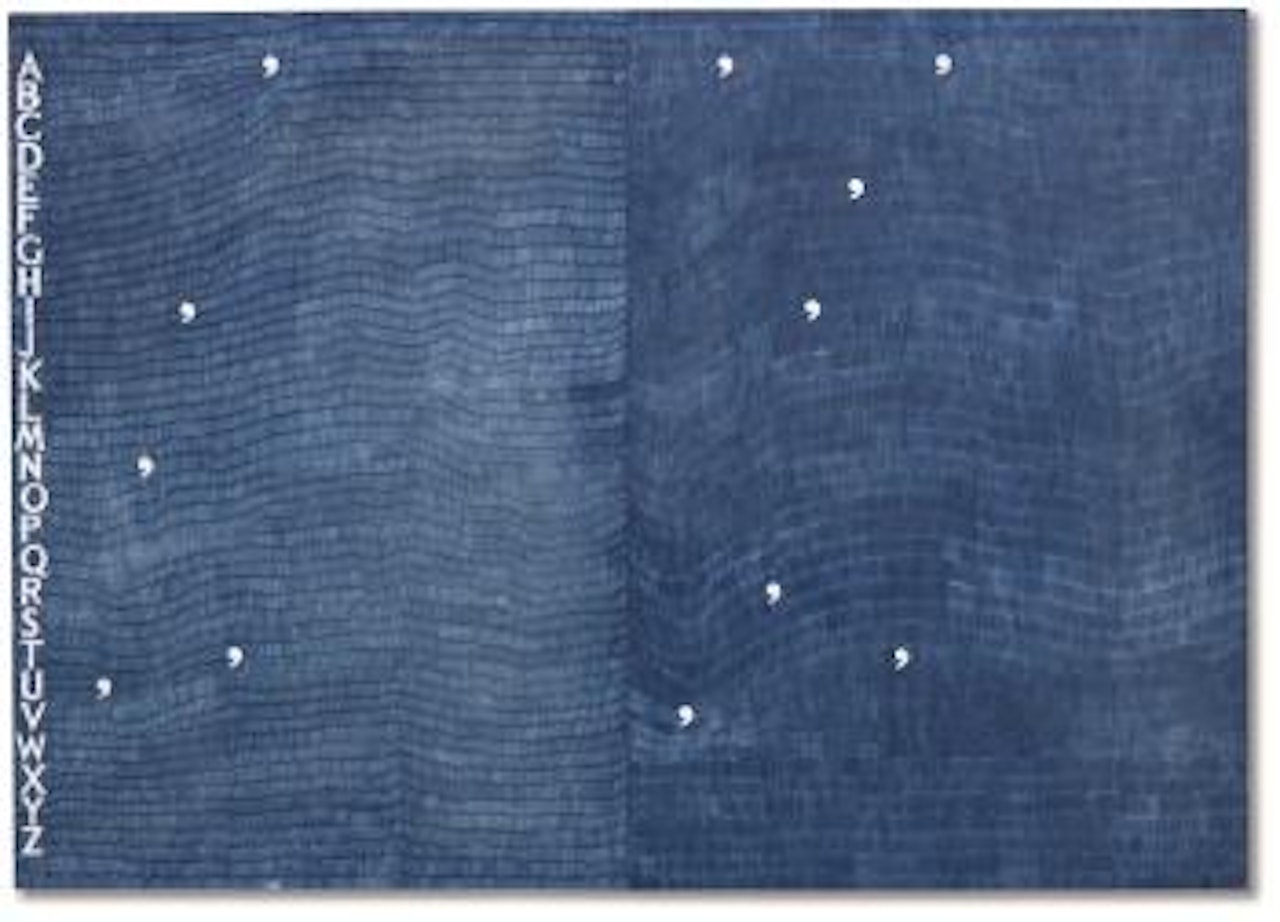 Unità varietà by Alighiero Boetti