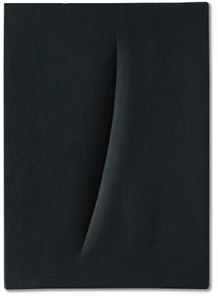 Concetto spaziale, attesa by Lucio Fontana