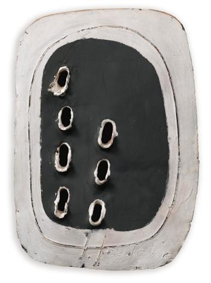 Concetto spaziale by Lucio Fontana