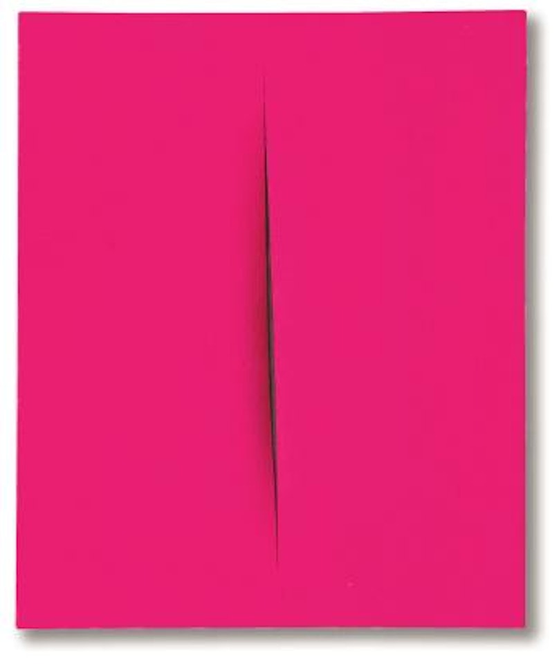 Concetto spaziale, attesa by Lucio Fontana