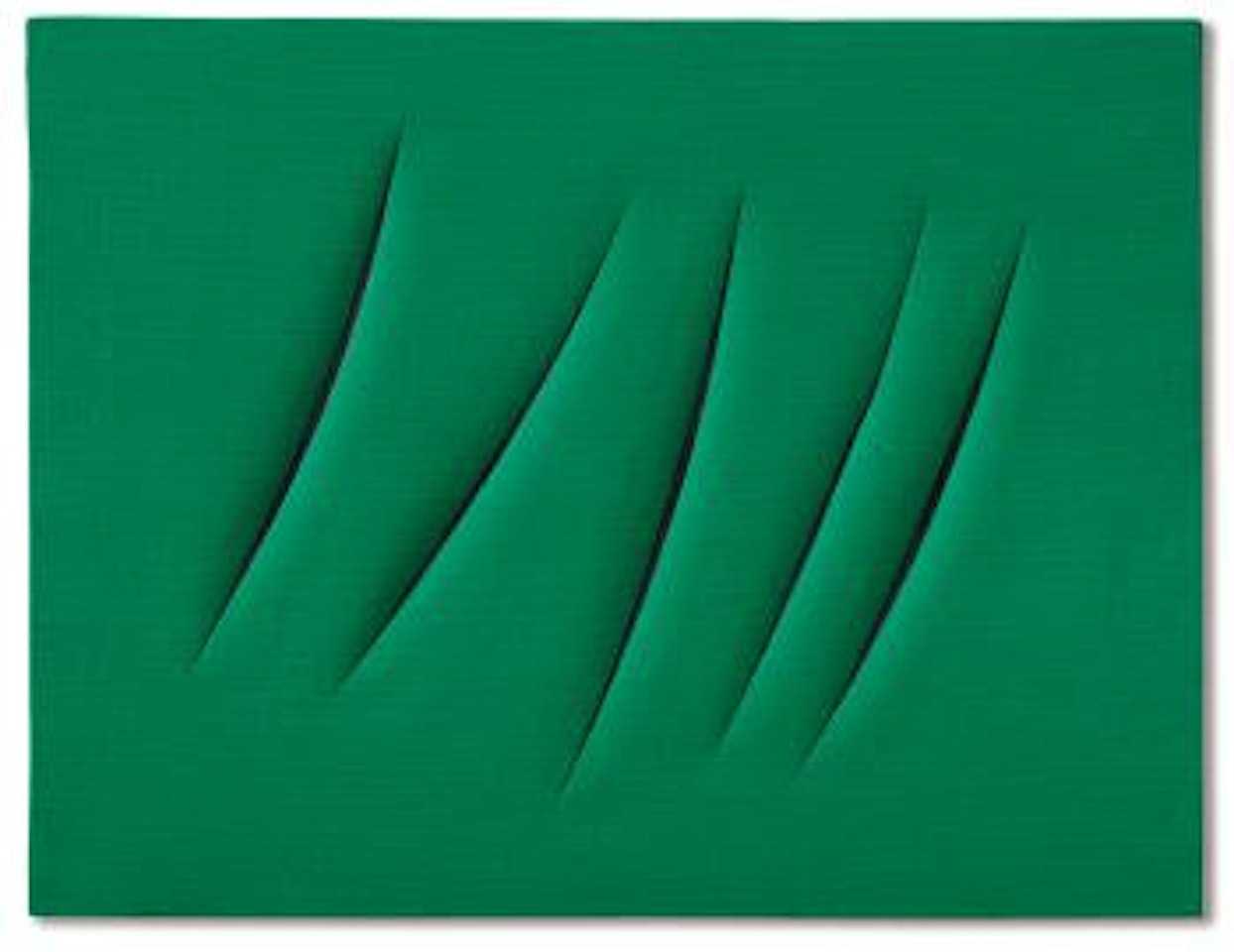 Concetto spaziale, attese by Lucio Fontana