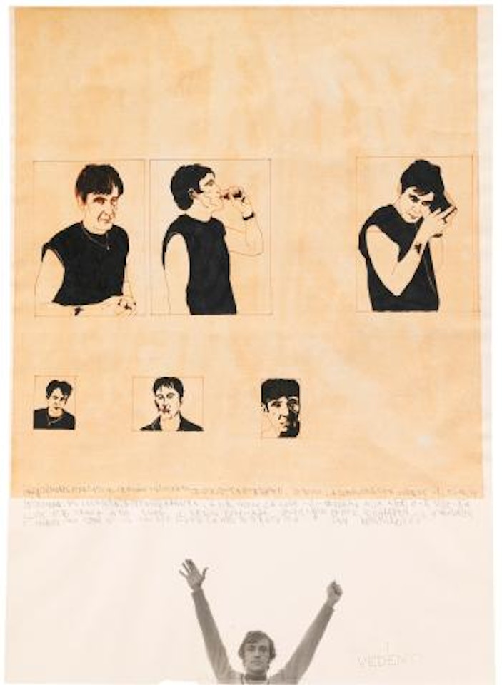 San Bernardino (Gary Gilmore) by Alighiero Boetti