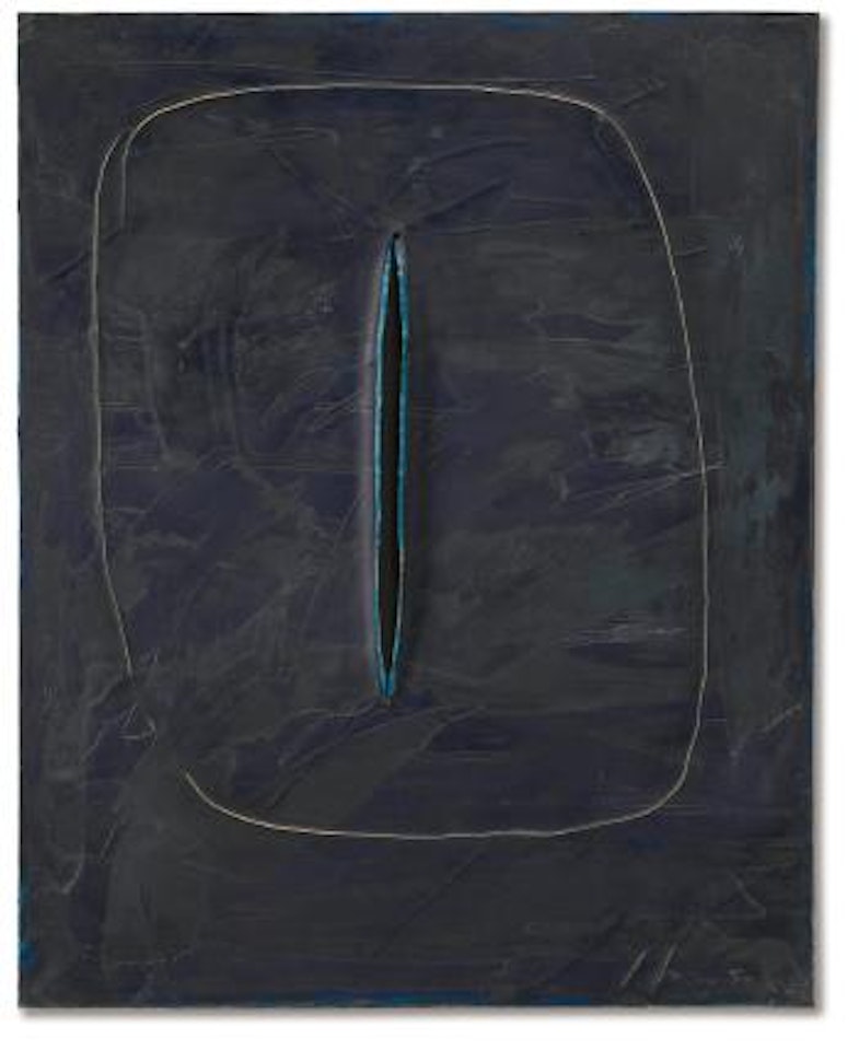 Concetto spaziale, attesa by Lucio Fontana