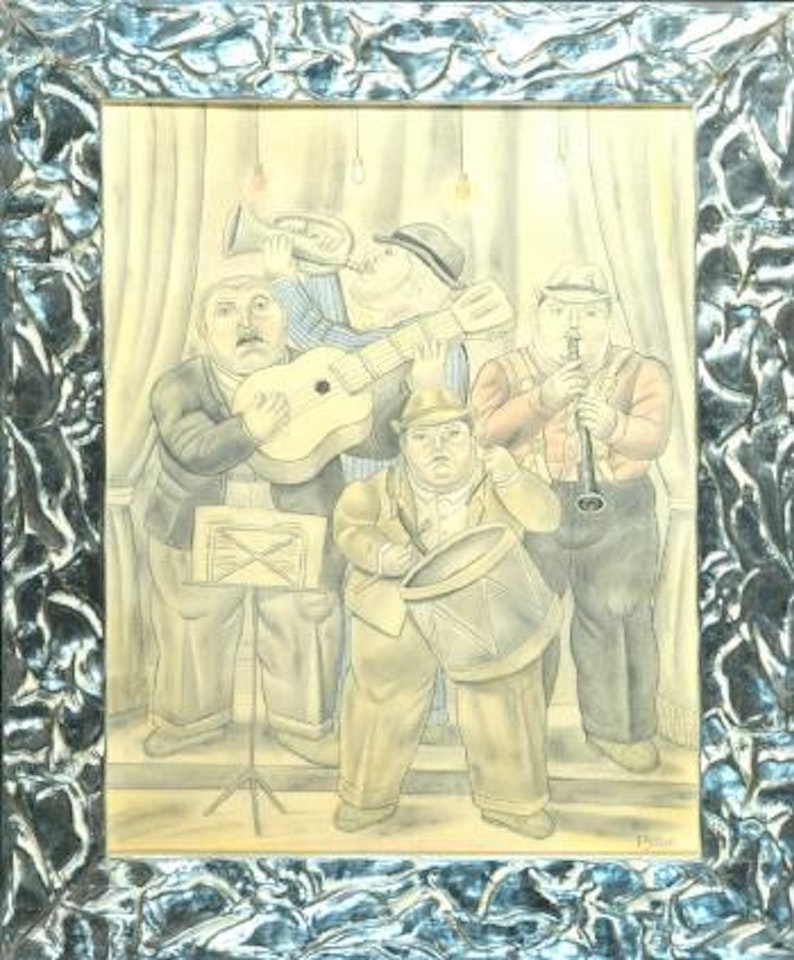 Musicos by Fernando Botero