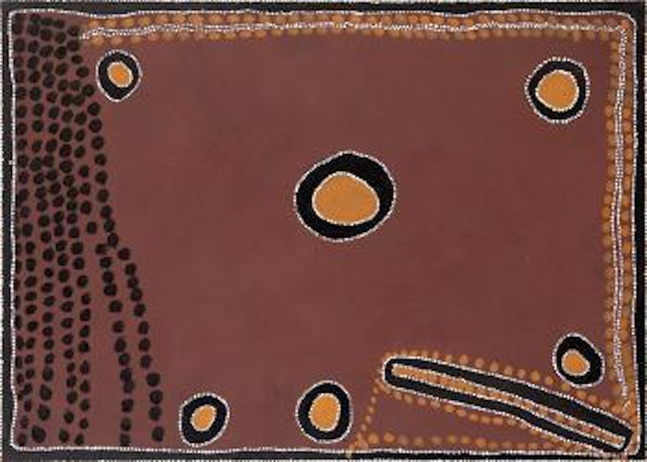 Gunowaggi (The days of wally dowling) by Rover Thomas