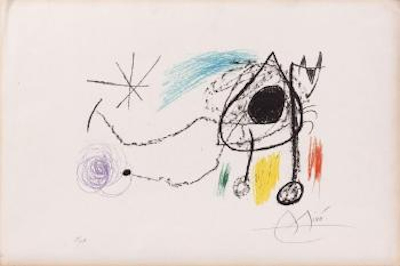 Couverture pour l'exposition 'Sobreteixims I Escultures' by Joan Miró