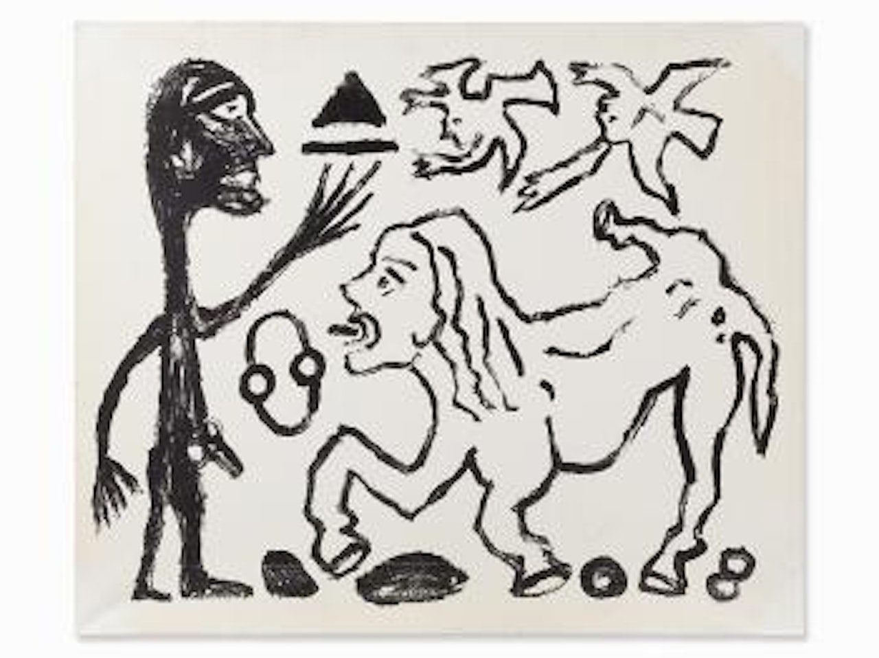 Willst Du Oder Willst Du Nicht by A.R. Penck