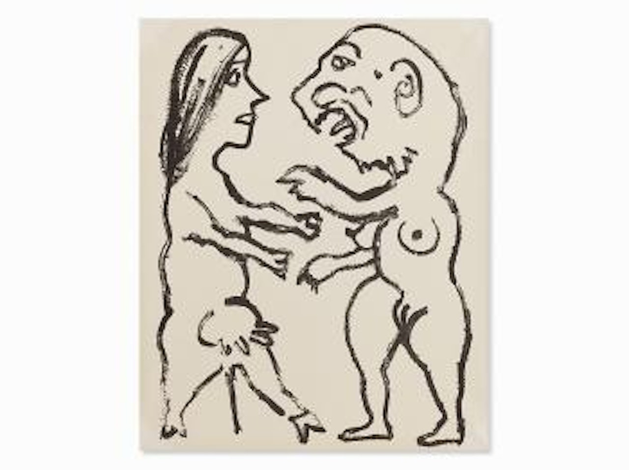 Deutsch-Russische Verwandlung by A.R. Penck