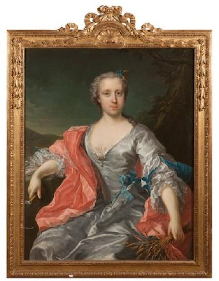 Portrait de femme en Cérès by Luis Paret y Alcazar by Spanish School