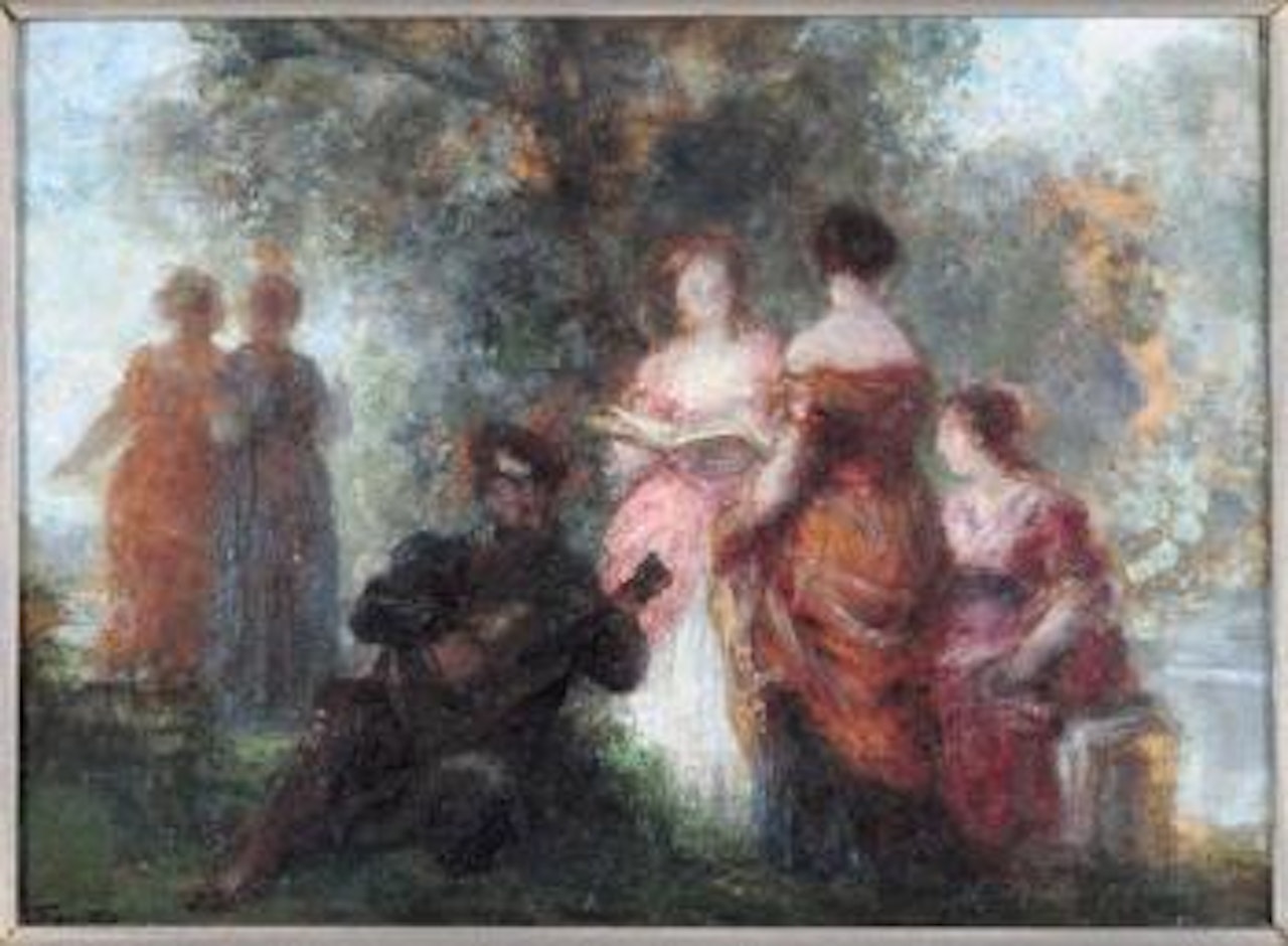 Concert en plein air by Henri Fantin-Latour