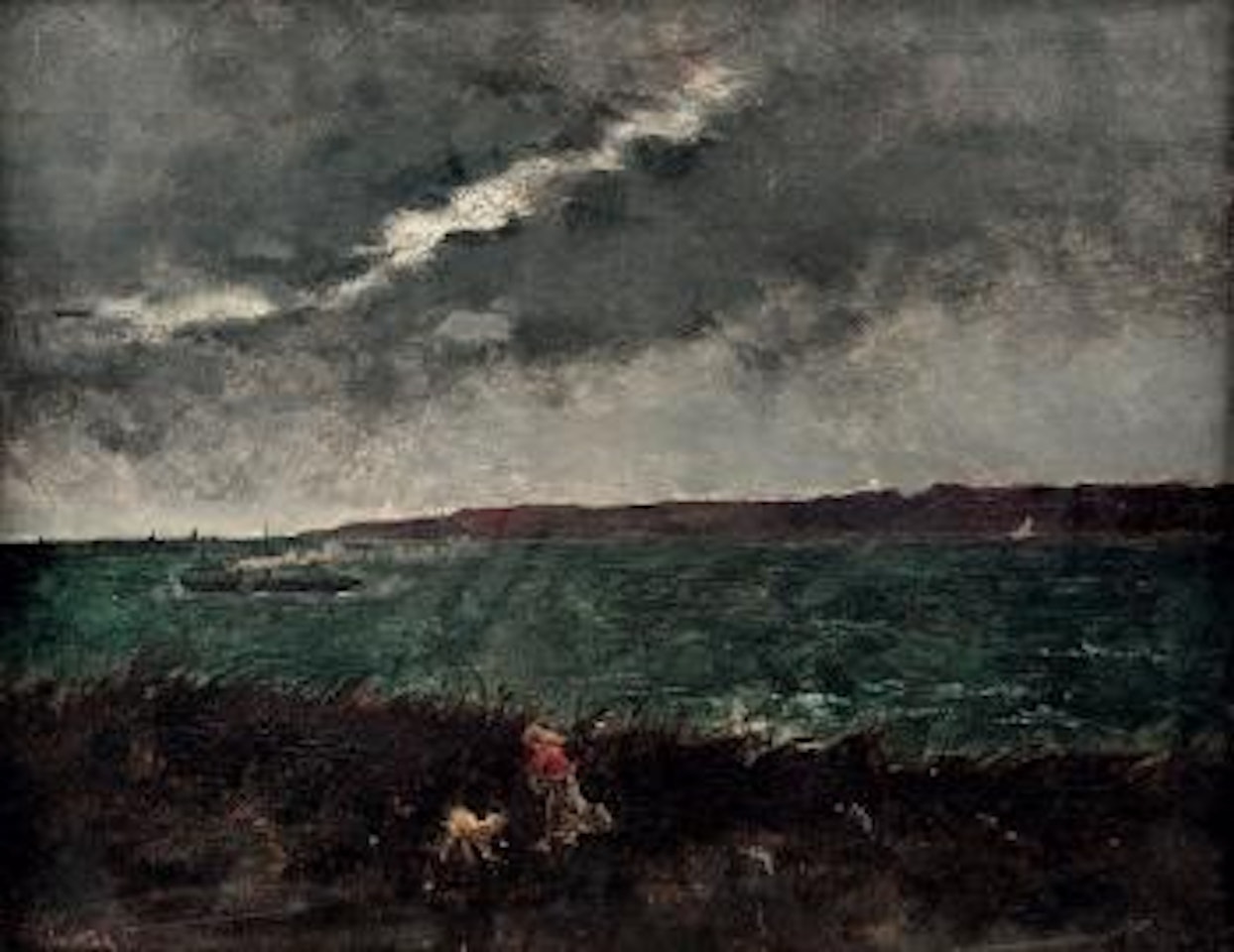 Orange à Honfleur by Alfred Stevens