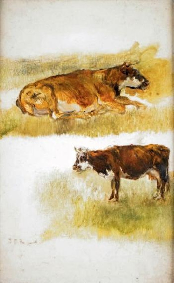 Les Vaches by Jean Francois Raffaelli