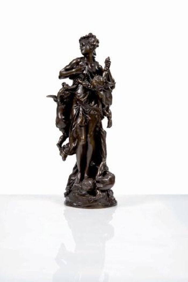 L'innocence tourmentée by Albert-Ernest Carrier-Belleuse