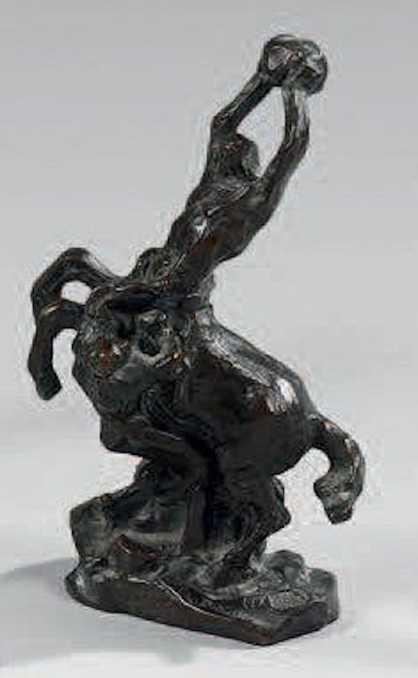 Centaure lapidant un homme by Aime Jules Dalou
