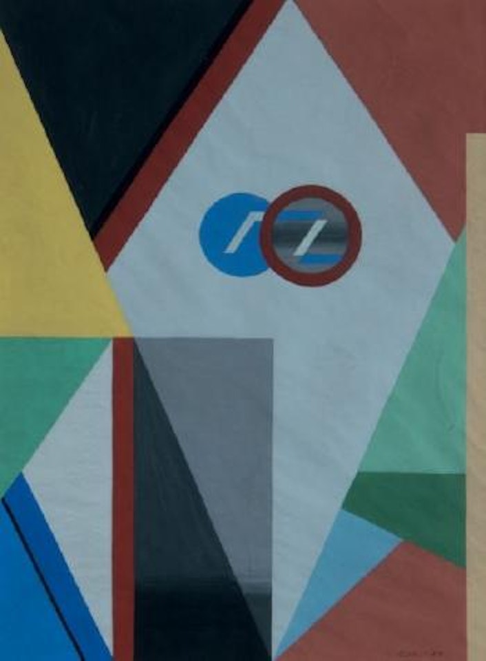 Composition aux losanges by Georges Valmier