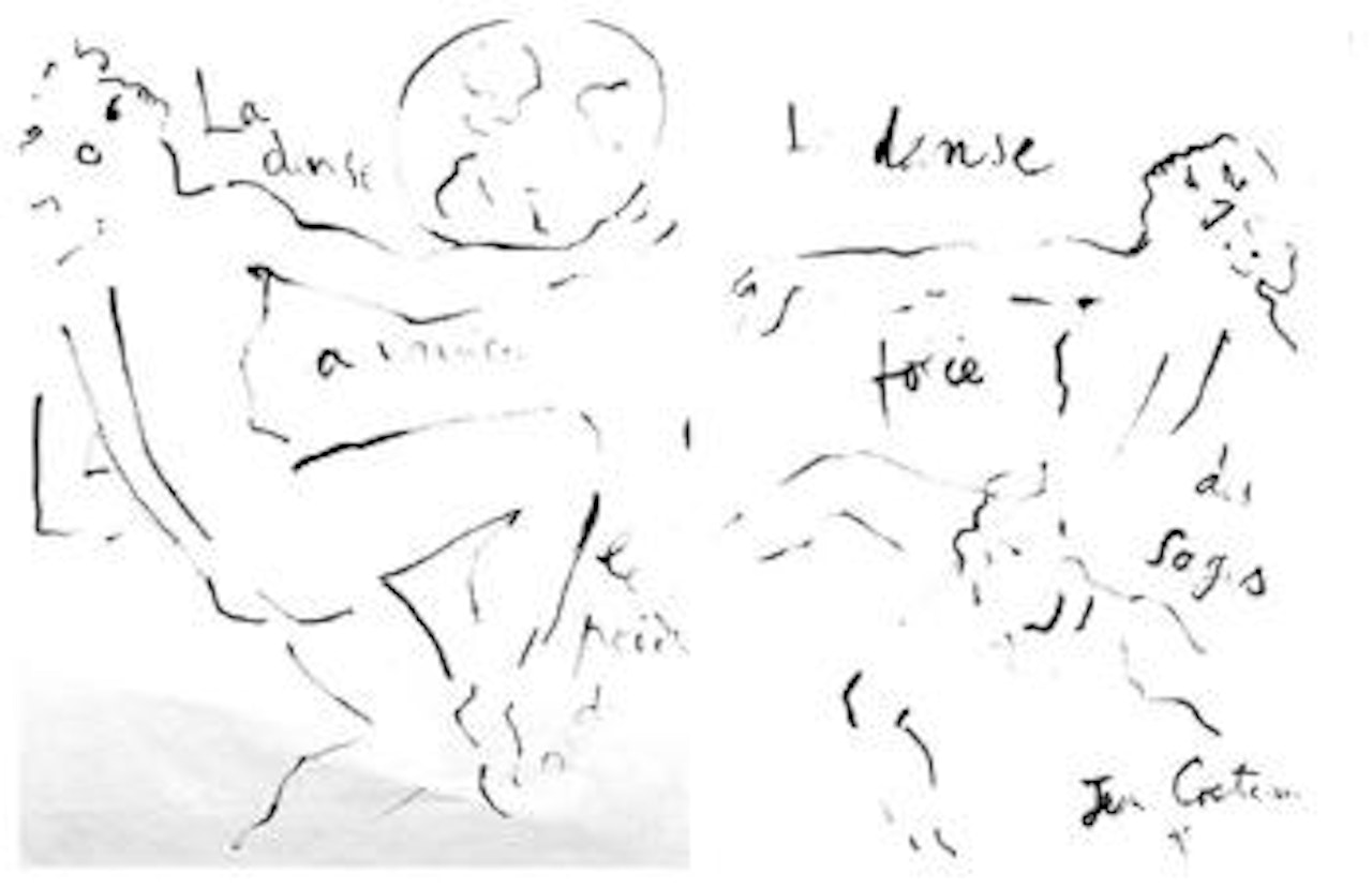 La Danse folie des sages; La Danse a vaincu le poids du monde by Jean Cocteau