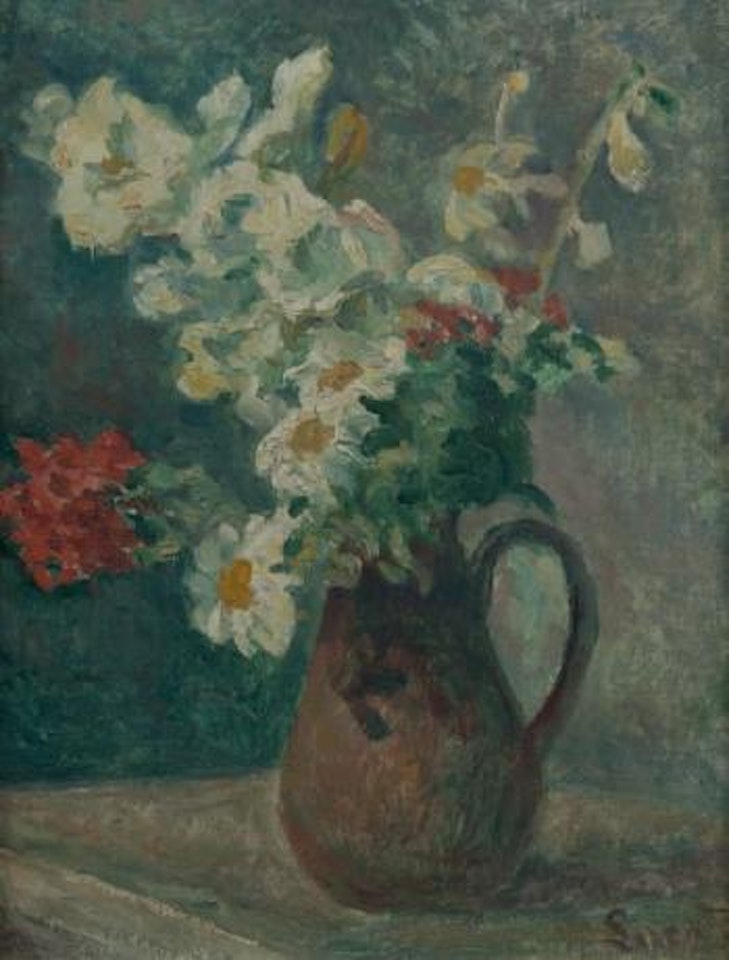 Feurs dans un vase by Maximilien Luce