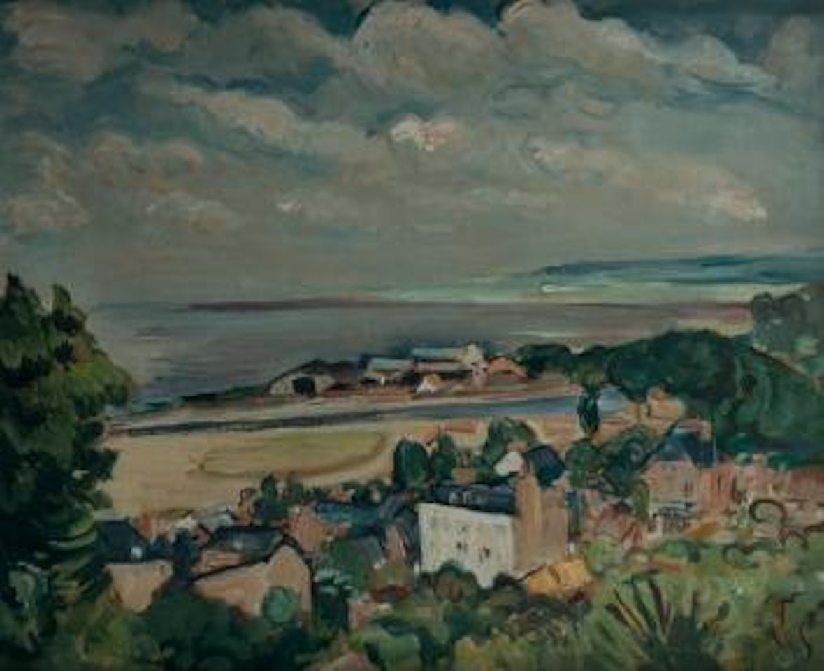 Honfleur, la Côte de Grace et l'Estuaire by Othon Friesz