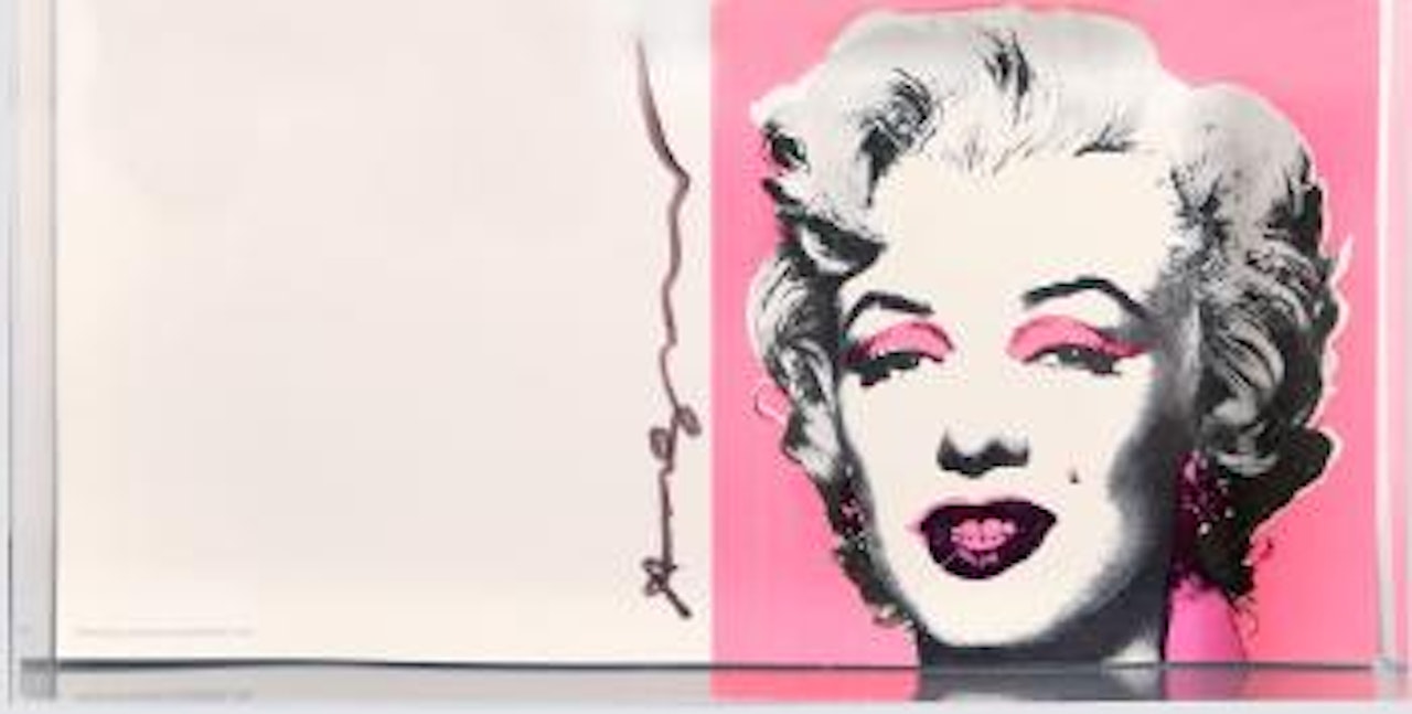 Marilyn Monroe - Castelli Graphics Invitation by Andy Warhol
