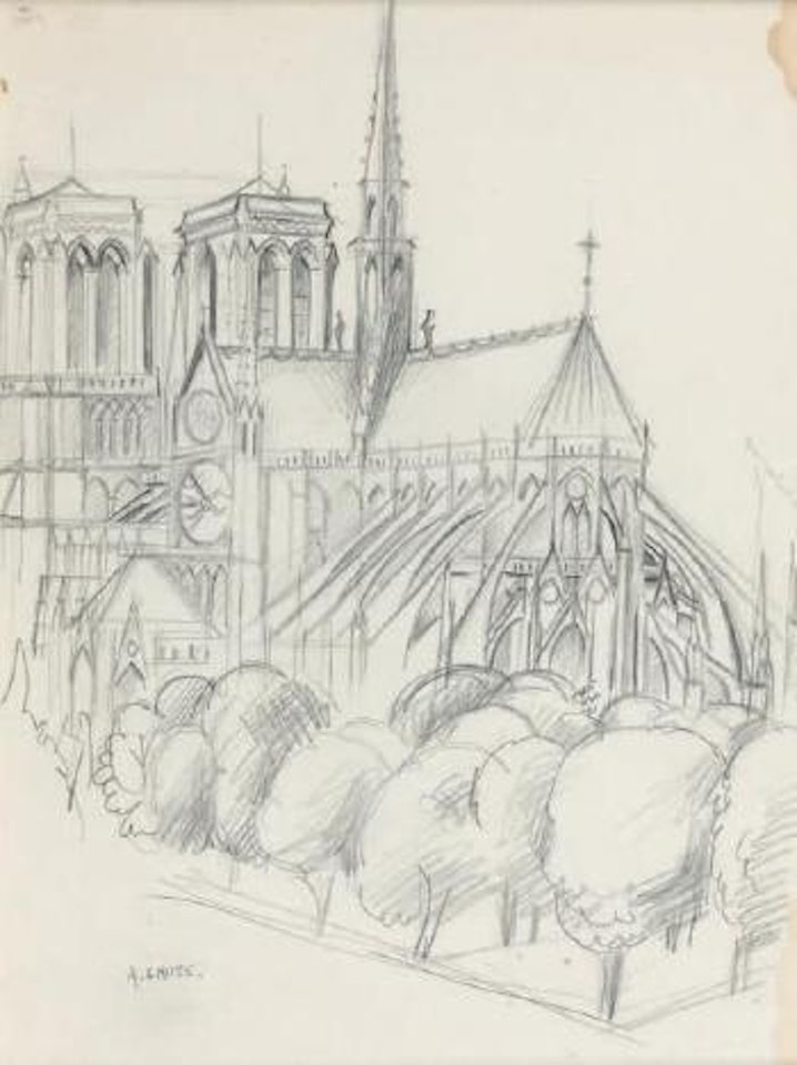 Vue de Notre-Dame by André Lhote