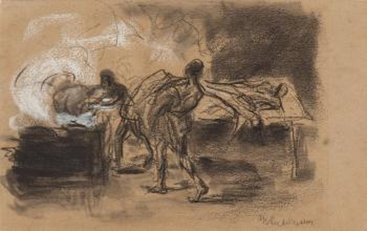 Die Pestleichen by Max Liebermann
