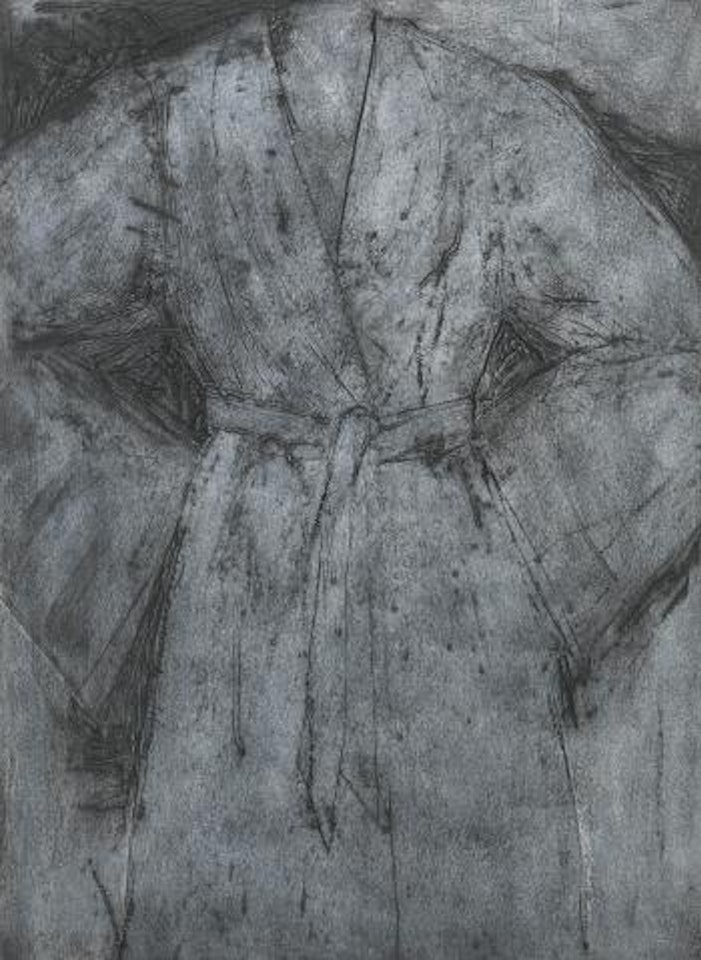 Grey sitting with Me (Carpenter 106) by Jim Dine