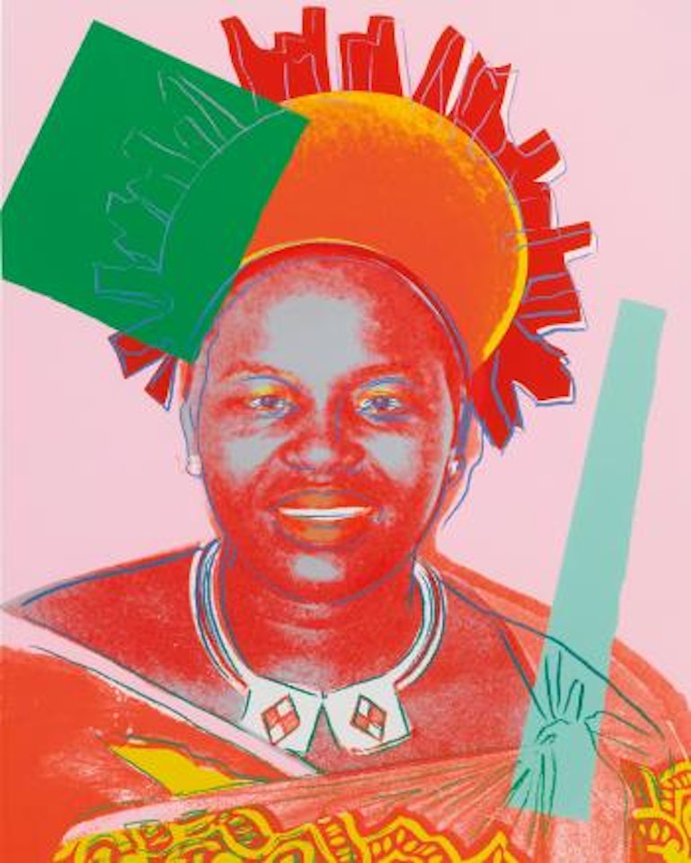 Queen Ntombi Twala of Swaziland (See Feldman & Schellmann Iib.349) by Andy Warhol