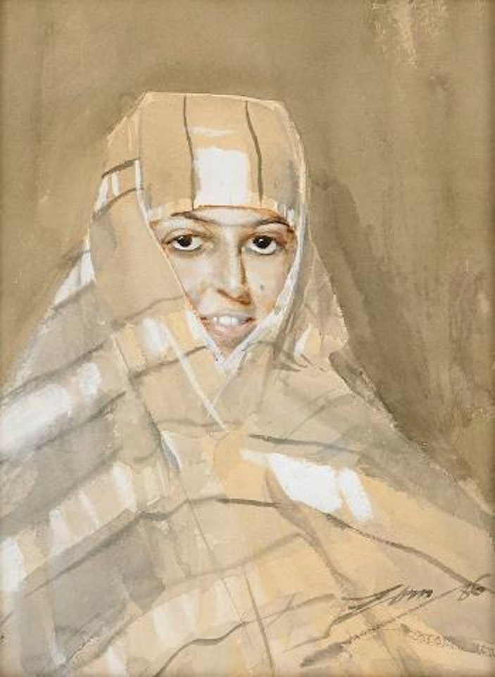 Beduinflicka by Anders Zorn