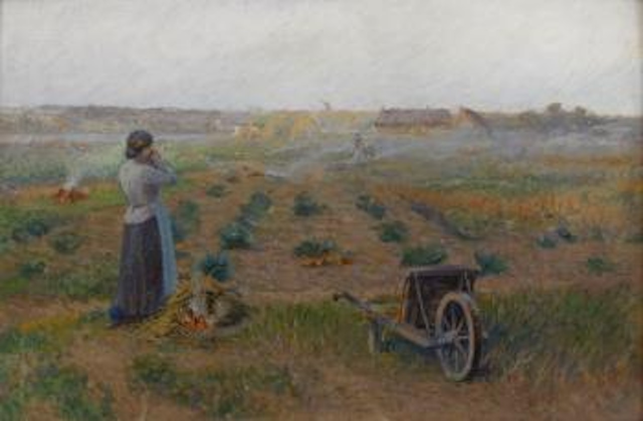 Crépuscule sur les Champs by Anshelm Schultzberg