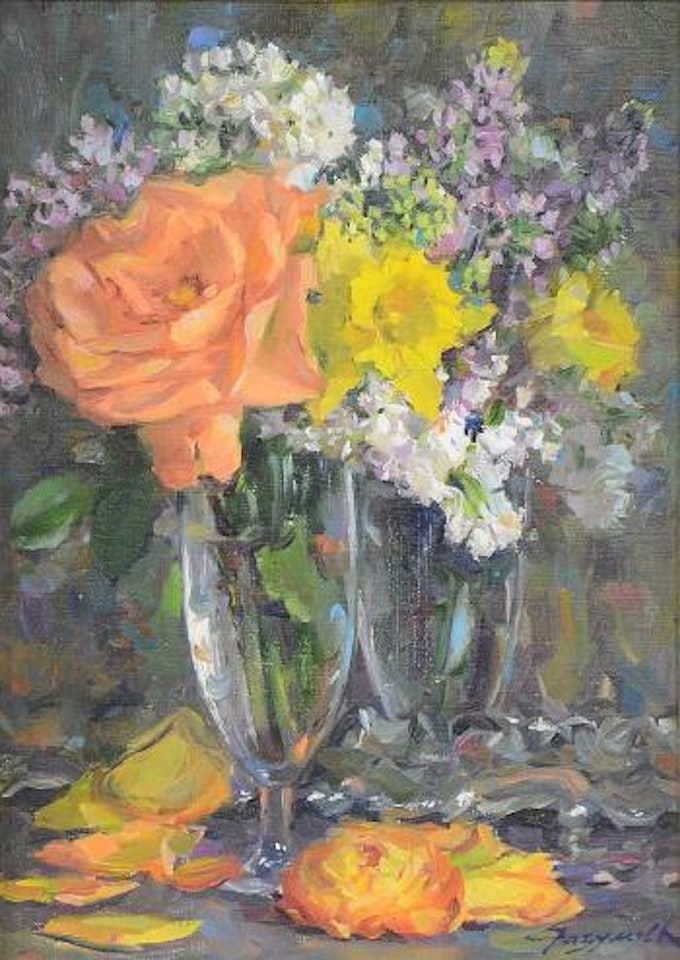 Mixed flowers by Constantin Razoumov