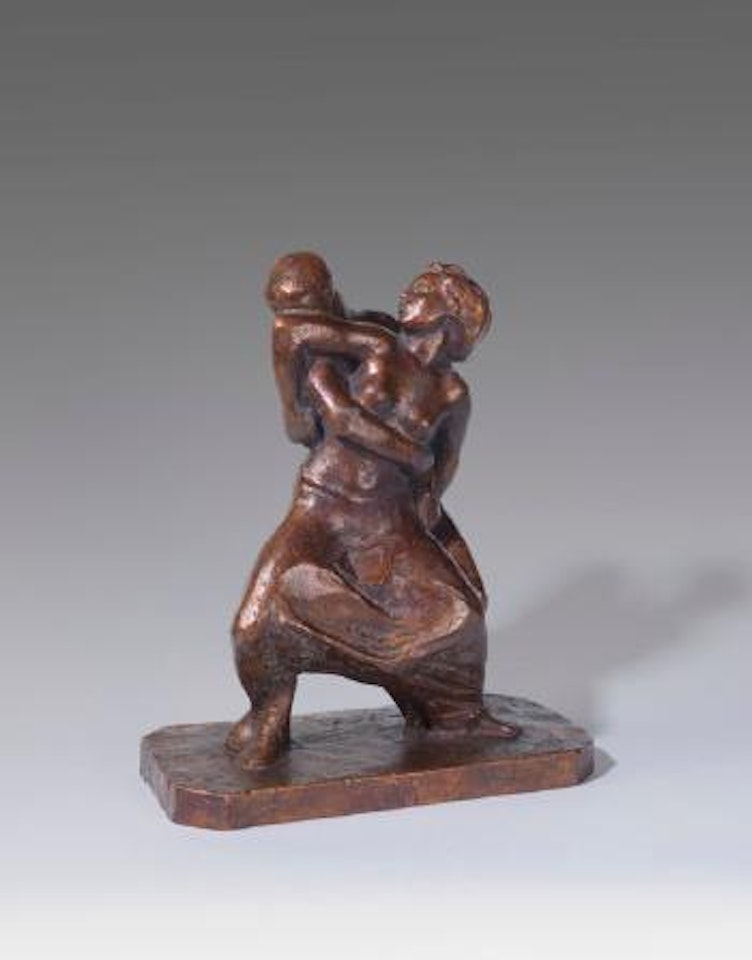 Ohne Titel (Mann und Weib, miteinander ringend) by Georg Kolbe