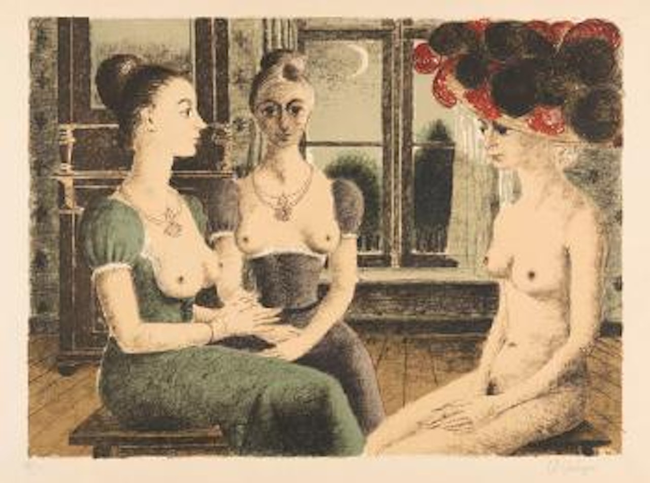 La fenêtre by Paul Delvaux