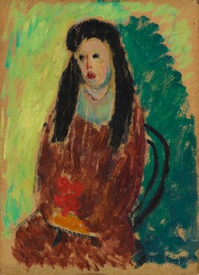 Junges Mädchen by Alexej von Jawlensky
