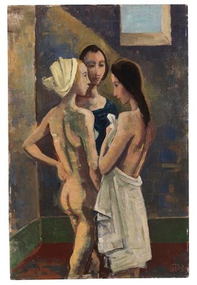 Drei Mädchen by Karl Hofer