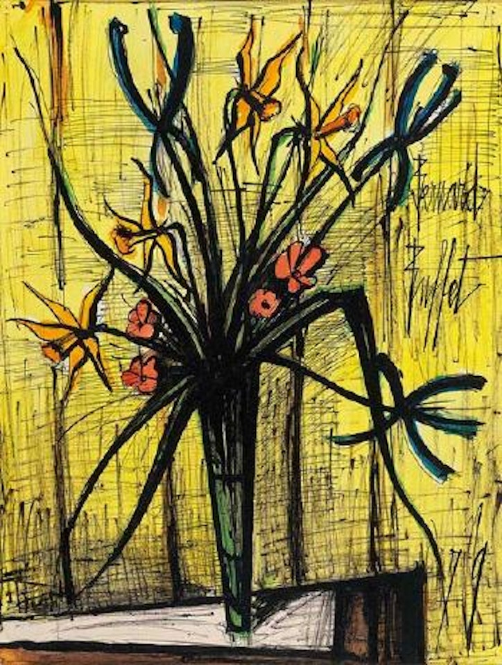 Bouquet Dans Un Verre by Bernard Buffet