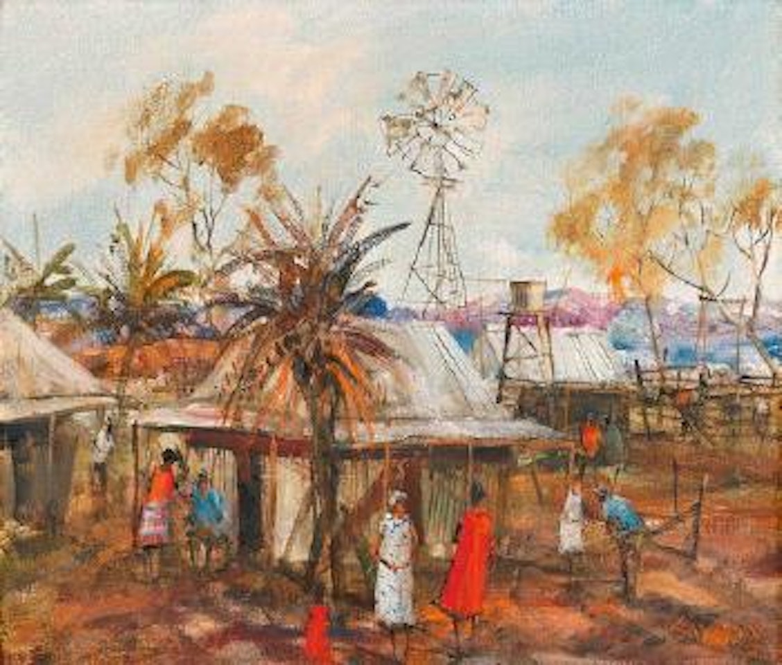 Aboriginal Quarters, Old Cork Station by Hugh Sawrey