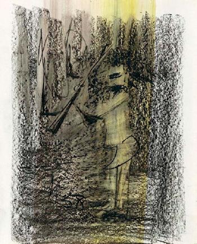 Kelly in Bush by Sidney Nolan