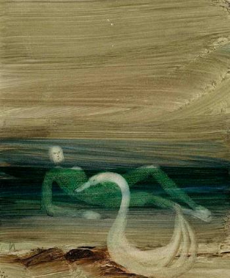 Leda and Swan by Sidney Nolan
