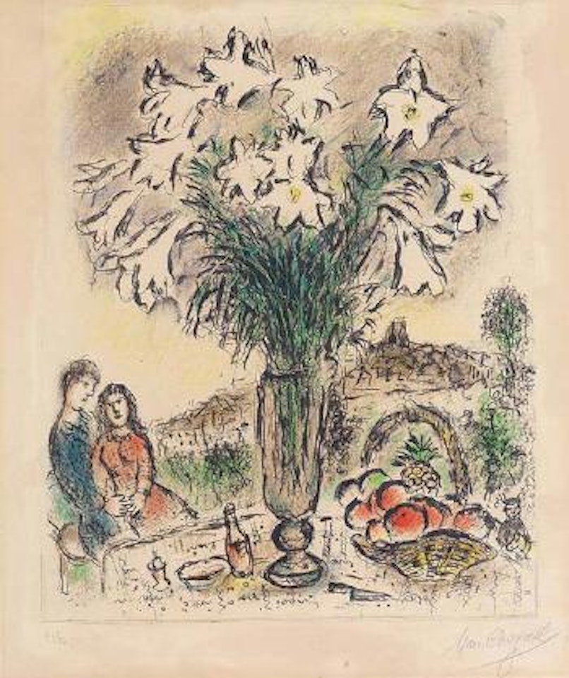 Les Arums by Marc Chagall
