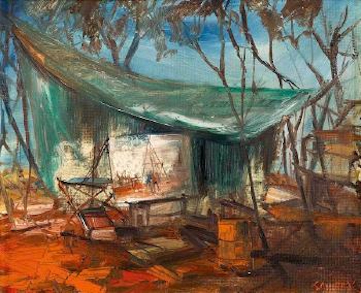 Untitled (Campsite) by Hugh Sawrey